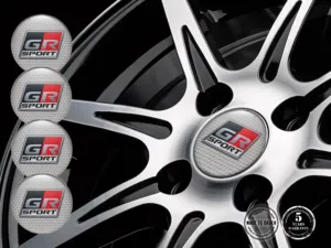 Toyota Calcomanías de Aro Edición Emblemas Estilo de Silicona